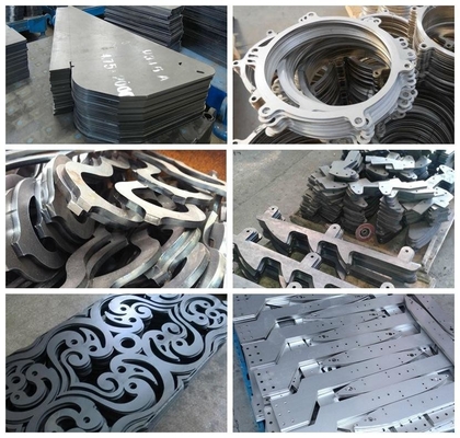 CNC van het koperaluminium Metaal van het het Koolstofstaalblad van de Metaallaser het Scherpe
