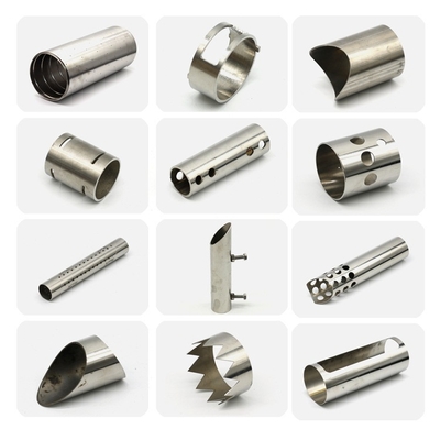 0.5mm OEM CNC van de Laser Scherpe Ronde Buis de Pijpvervaardiging van het Buisroestvrije staal