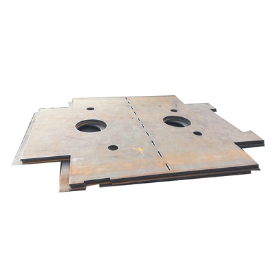Van het de Vlamknipsel van ASTM de Op zwaar werk berekende CNC van de Plaatflenzen Bevestigende Delen van het het Koolstofstaalmetaal