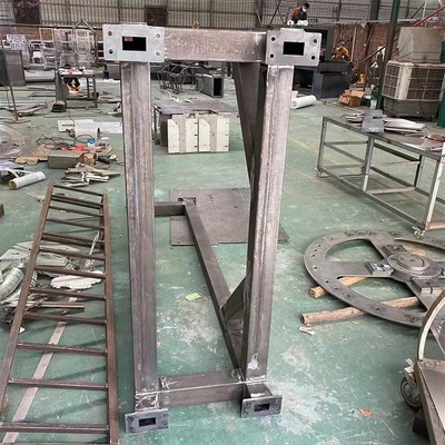 Q355B 650mm het Lassen de Grote Structureel Staal van het Douanestaal Componenten van het de Bouwkader
