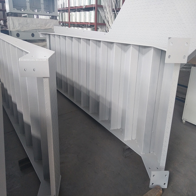 1650mm van het het Staallassen van de Ponsendouane van de het Staalstructuur het Op zwaar werk berekende Gelaste Kader Vervaardiging