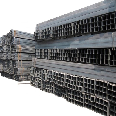 Vierkante 40mm Q195 galvaniseerden Rechthoekige het Staalbuis van de Vloeistaalpijp voor Bouwmaterialen
